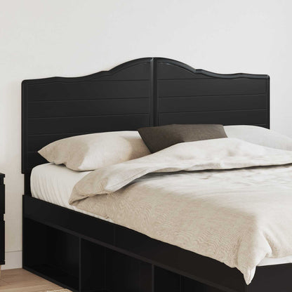 vidaXL Headboard Black Oak Engineered wood 1