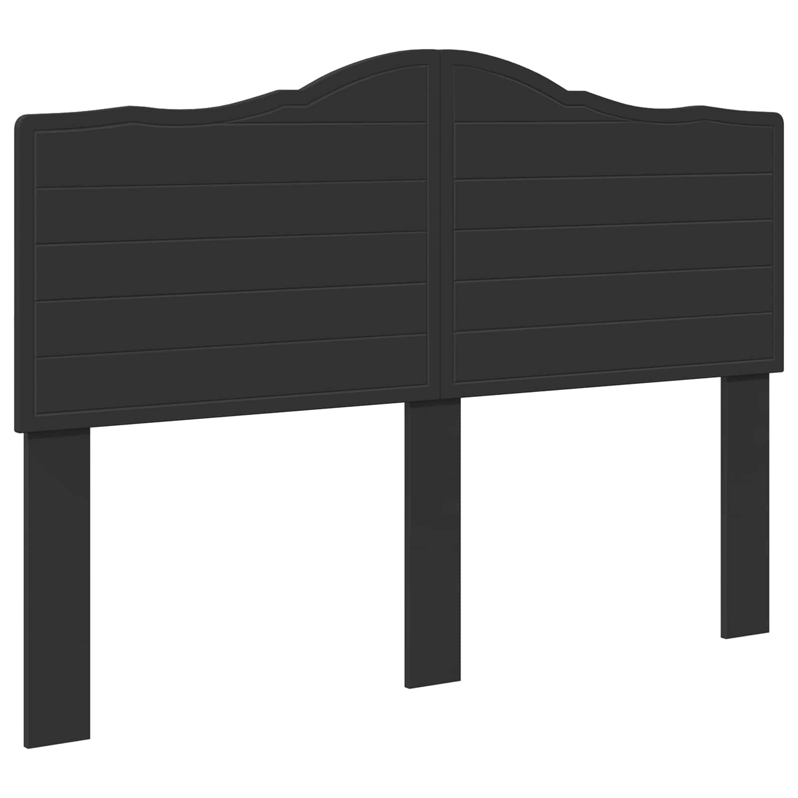 vidaXL Headboard Black Oak Engineered wood 2