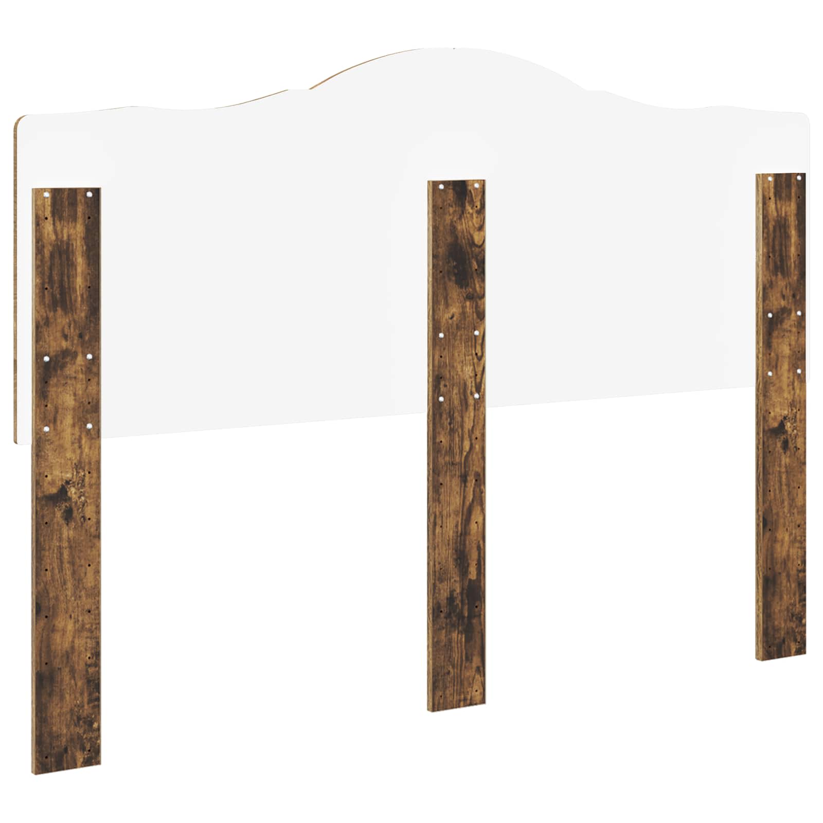 vidaXL Headboard Smoked Oak Engineered wood 6
