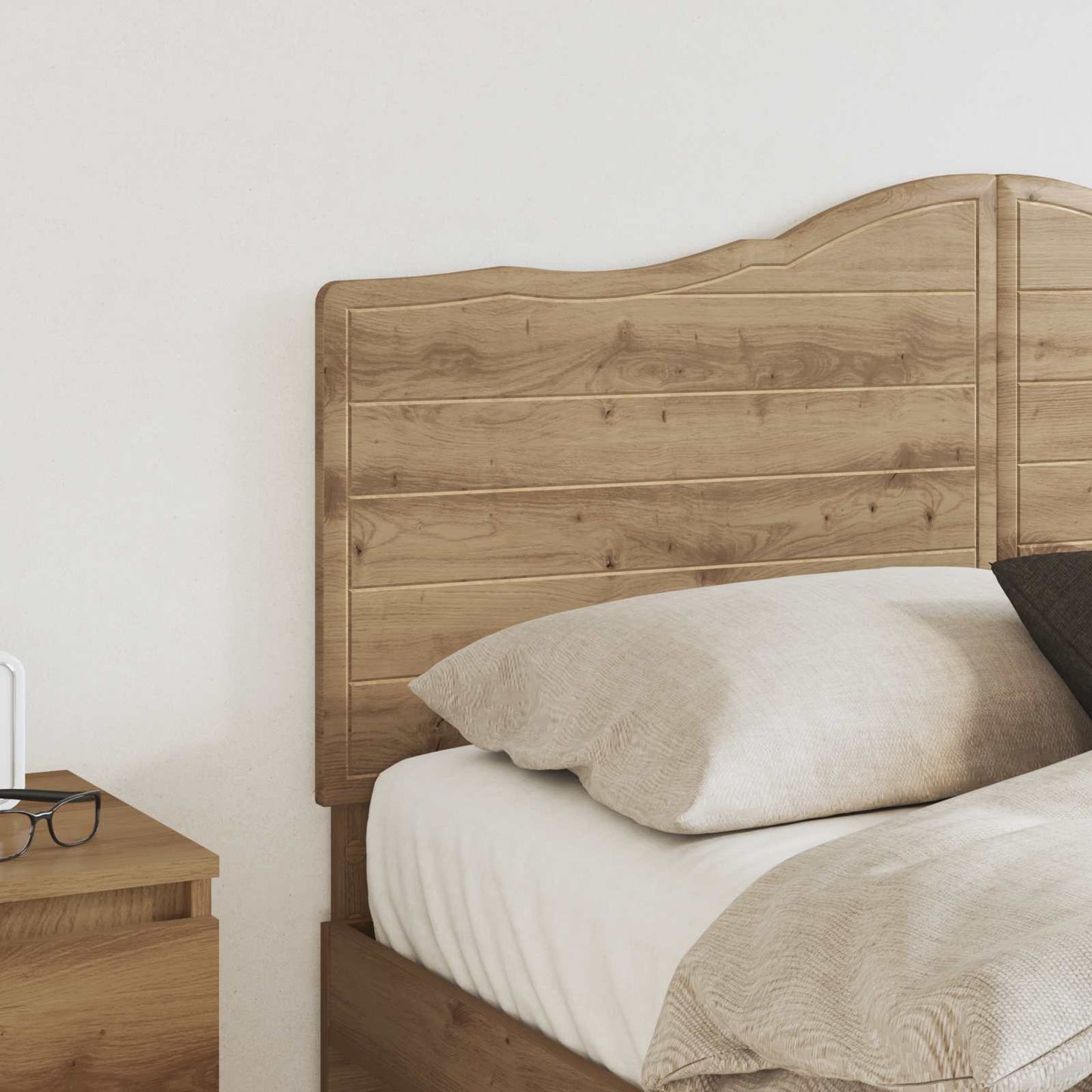 vidaXL Headboard Artisan Oak Engineered wood 3