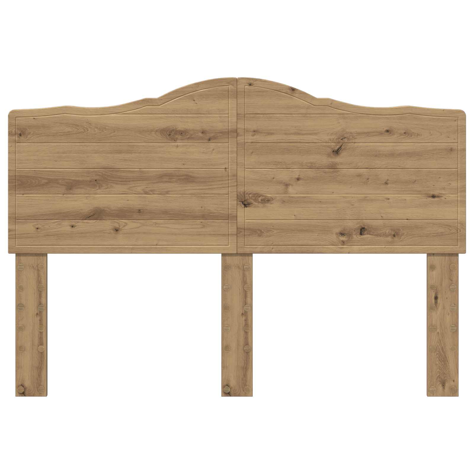 vidaXL Headboard Artisan Oak Engineered wood 4