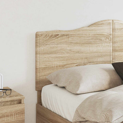 vidaXL Headboard Sonoma Oak Engineered wood 3
