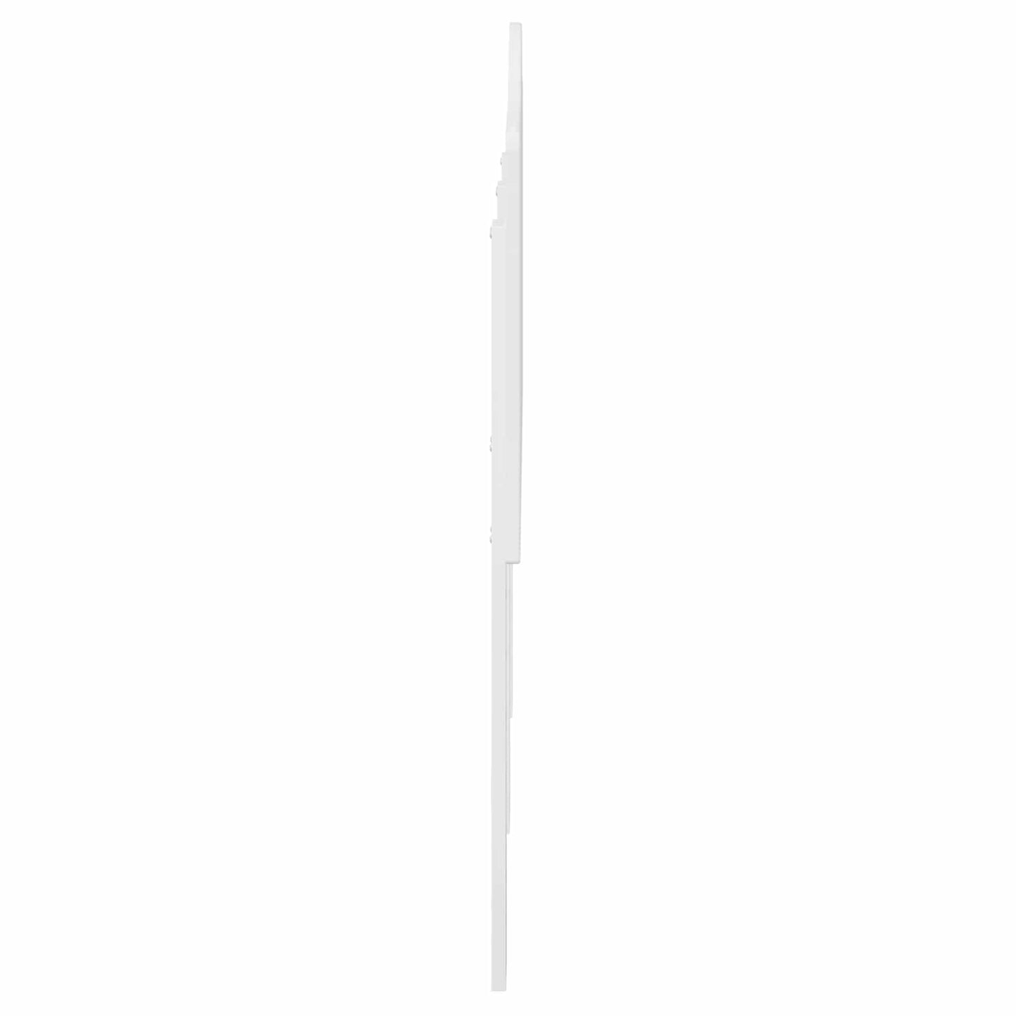 vidaXL Headboard Gloss White Engineered wood 5