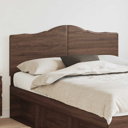 vidaXL Headboard Brown Oak Engineered wood 1