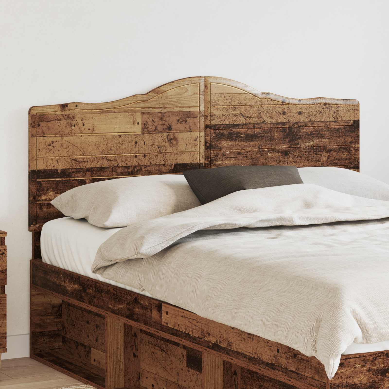 vidaXL Headboard Old Wood Engineered wood 1