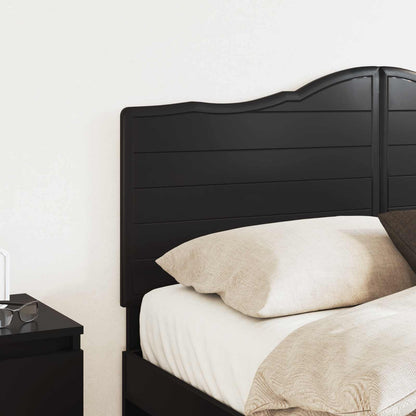vidaXL Headboard Black Oak Engineered wood 3
