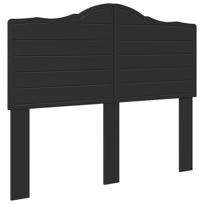 vidaXL Headboard Black Oak Engineered wood 2