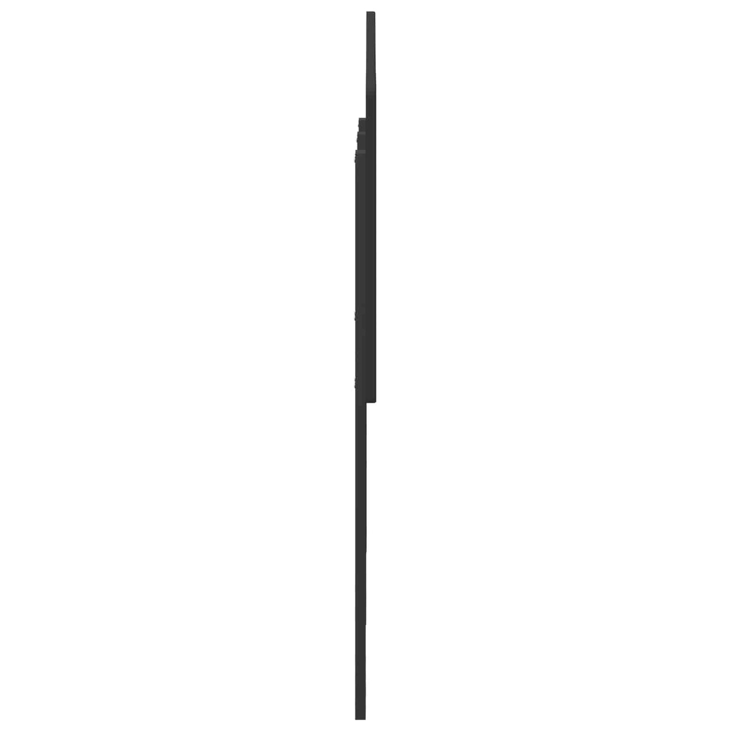 vidaXL Headboard Black Oak Engineered wood 5
