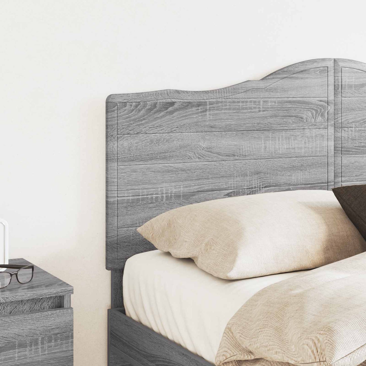 vidaXL Headboard Grey Sonoma Engineered wood 3