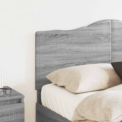 vidaXL Headboard Grey Sonoma Engineered wood 3