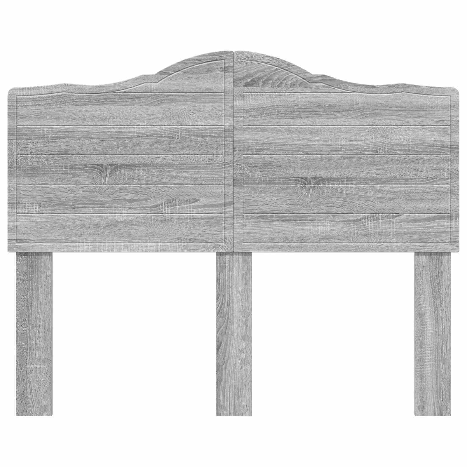 vidaXL Headboard Grey Sonoma Engineered wood 4
