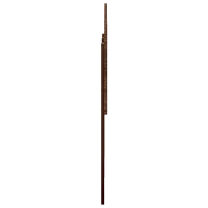vidaXL Headboard Brown Oak Engineered wood 5