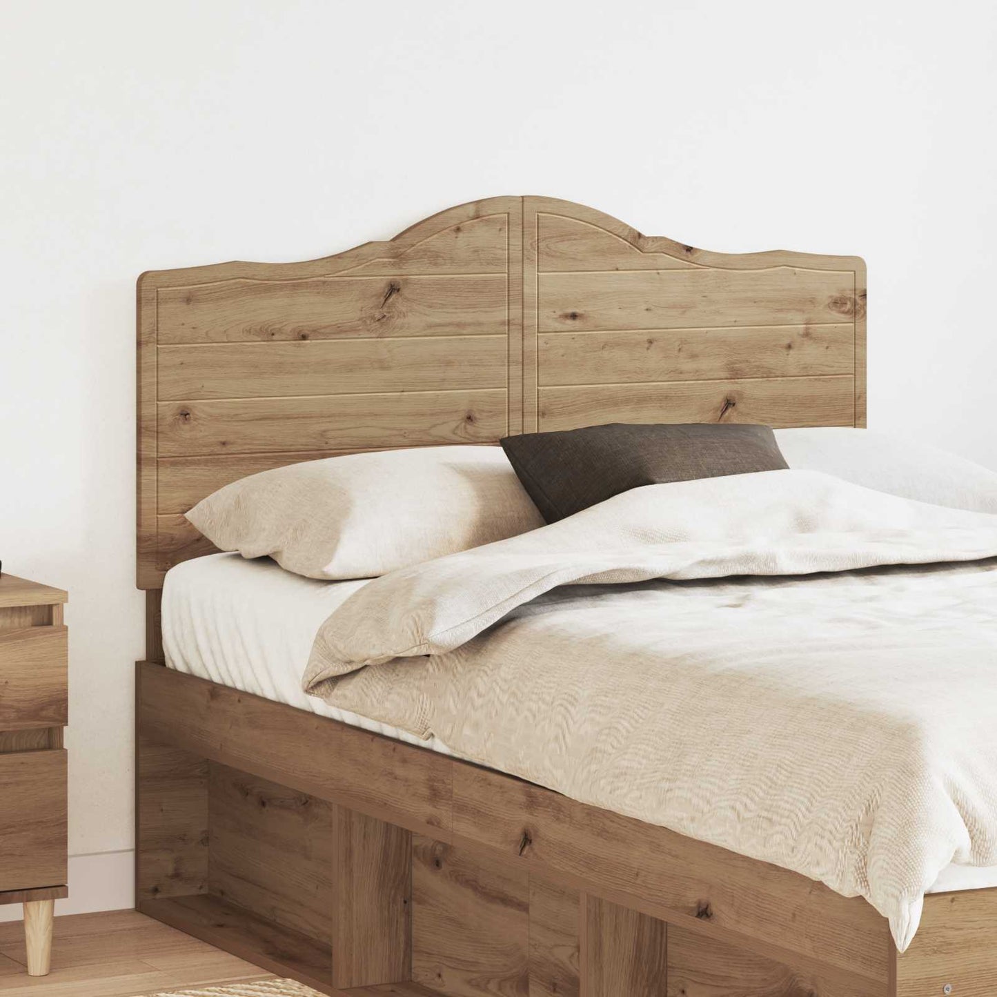 vidaXL Headboard Artisan Oak Engineered wood 1