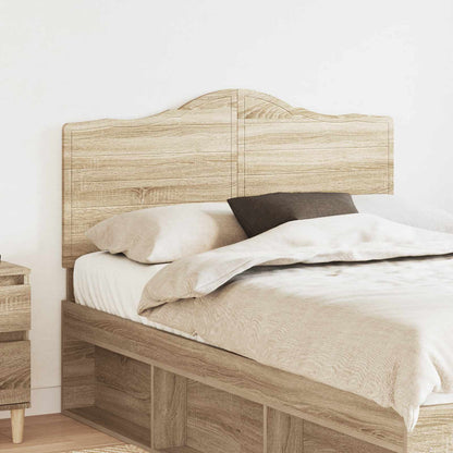 vidaXL Headboard Sonoma Oak Engineered wood 1