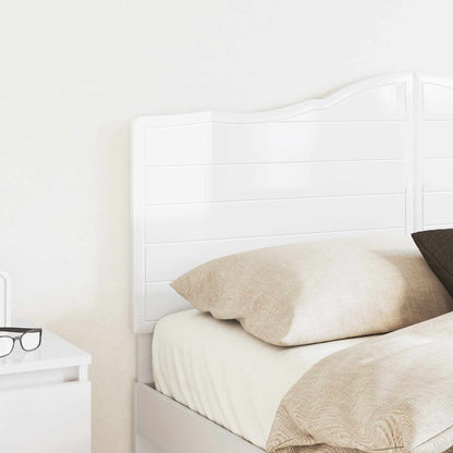 vidaXL Headboard Gloss White Engineered wood 3