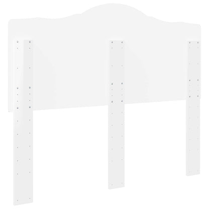 vidaXL Headboard Gloss White Engineered wood 6