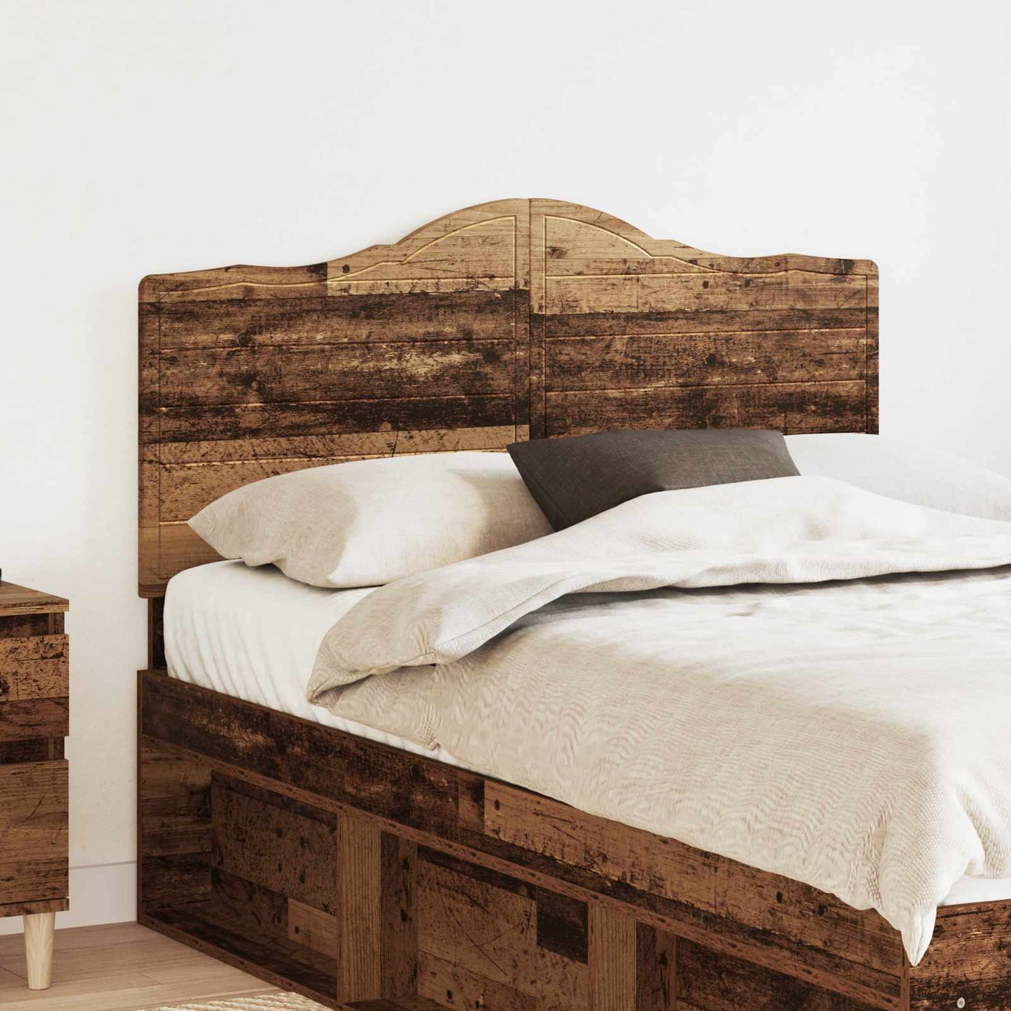 vidaXL Headboard Old Wood Engineered wood 1