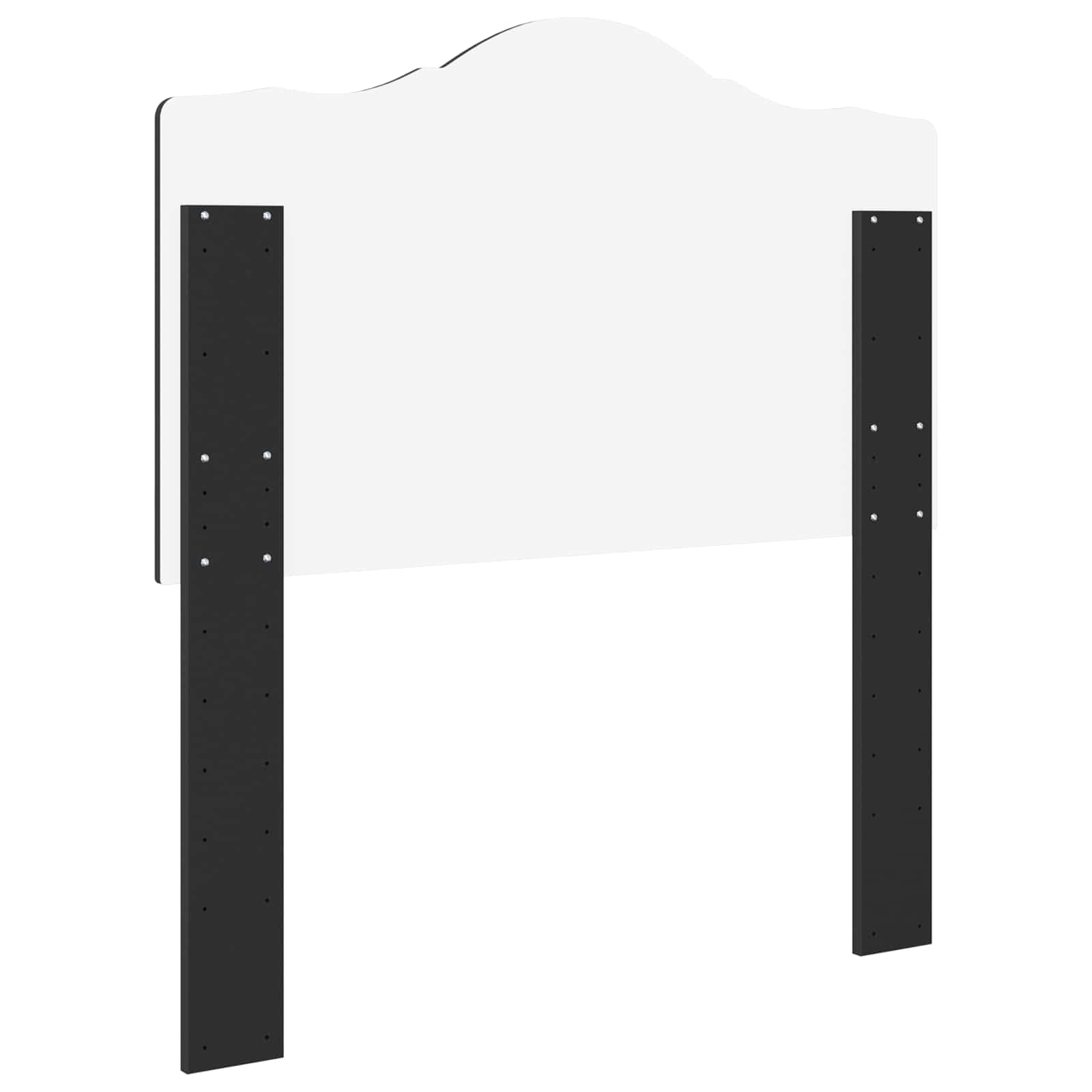 vidaXL Headboard Black Oak Engineered wood 6