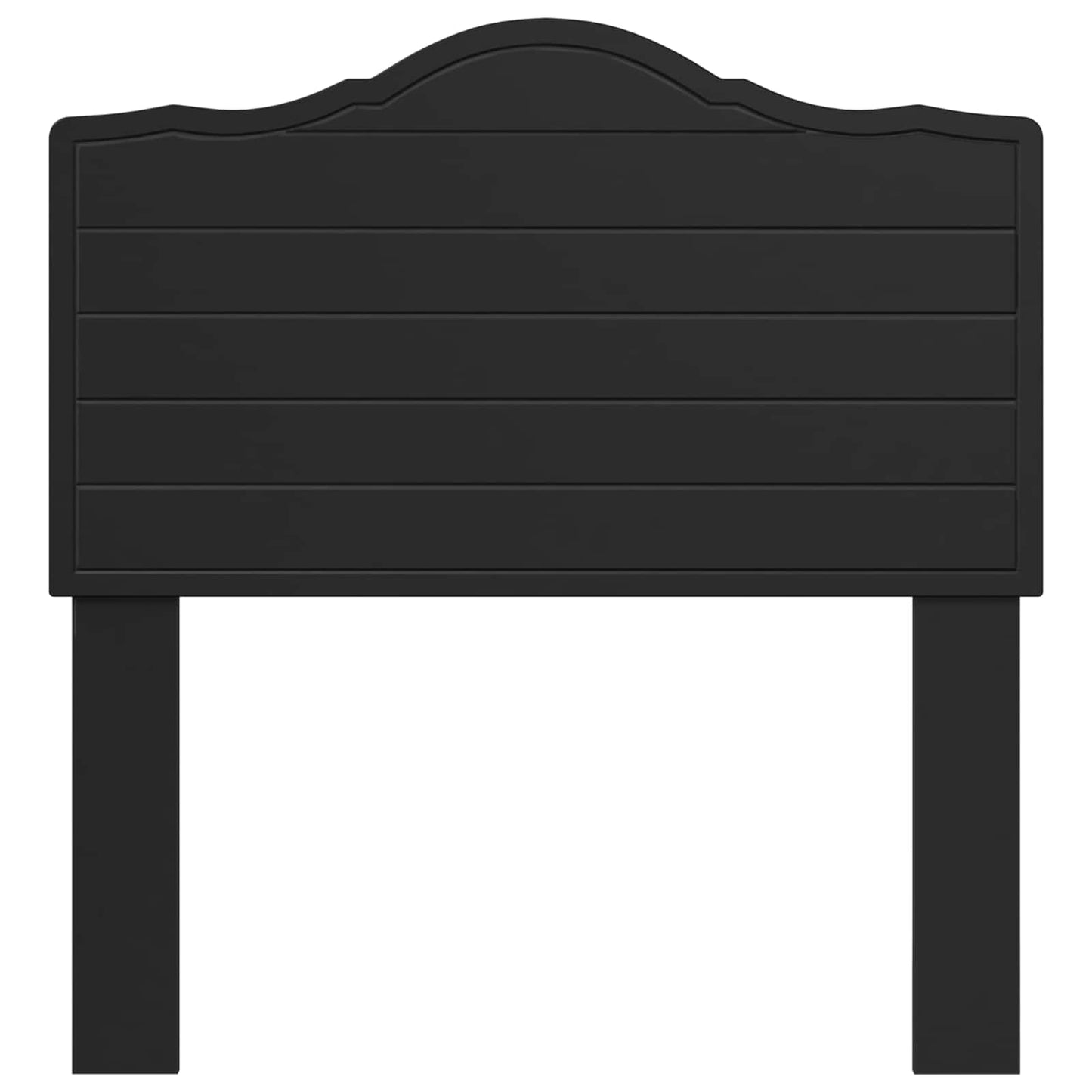 vidaXL Headboard Black Oak Engineered wood 4