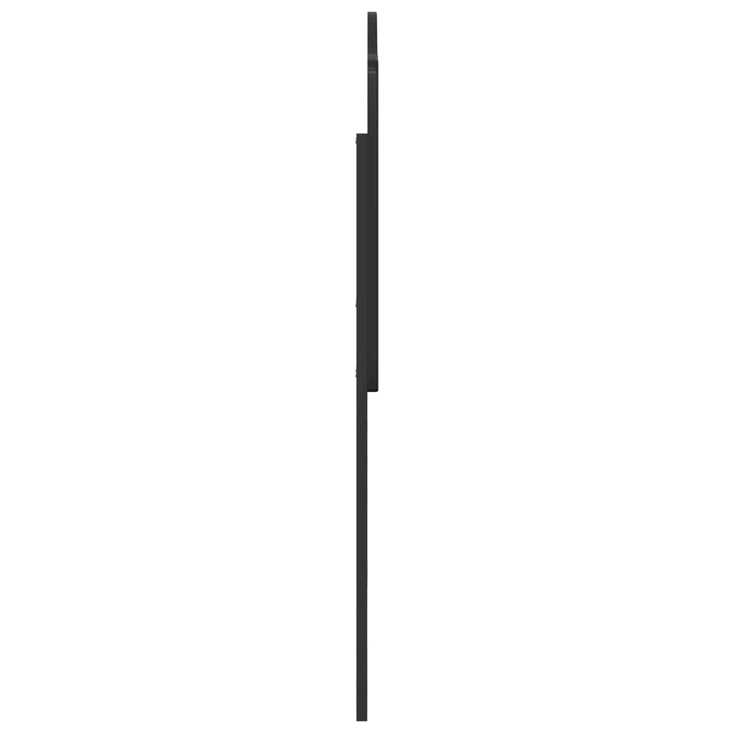 vidaXL Headboard Black Oak Engineered wood 5