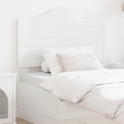 vidaXL Headboard Gloss White Engineered wood 1
