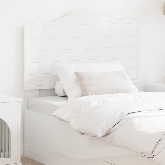 Headboard Gloss White Engineered wood 1