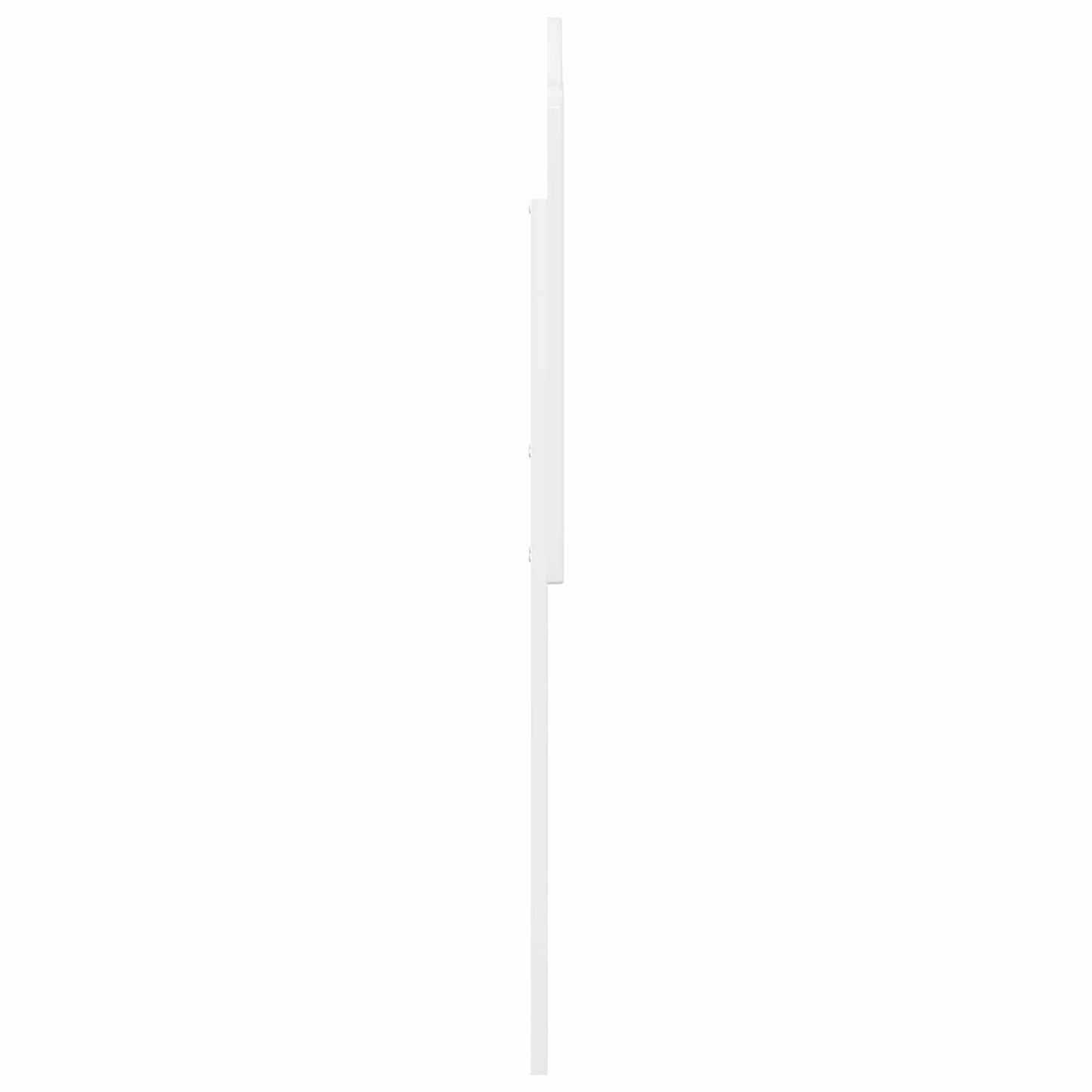 vidaXL Headboard Gloss White Engineered wood 5