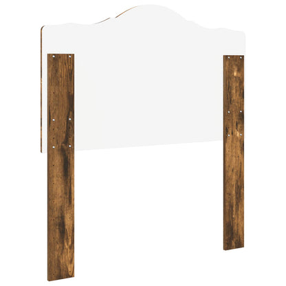 vidaXL Headboard Smoked Oak Engineered wood 6