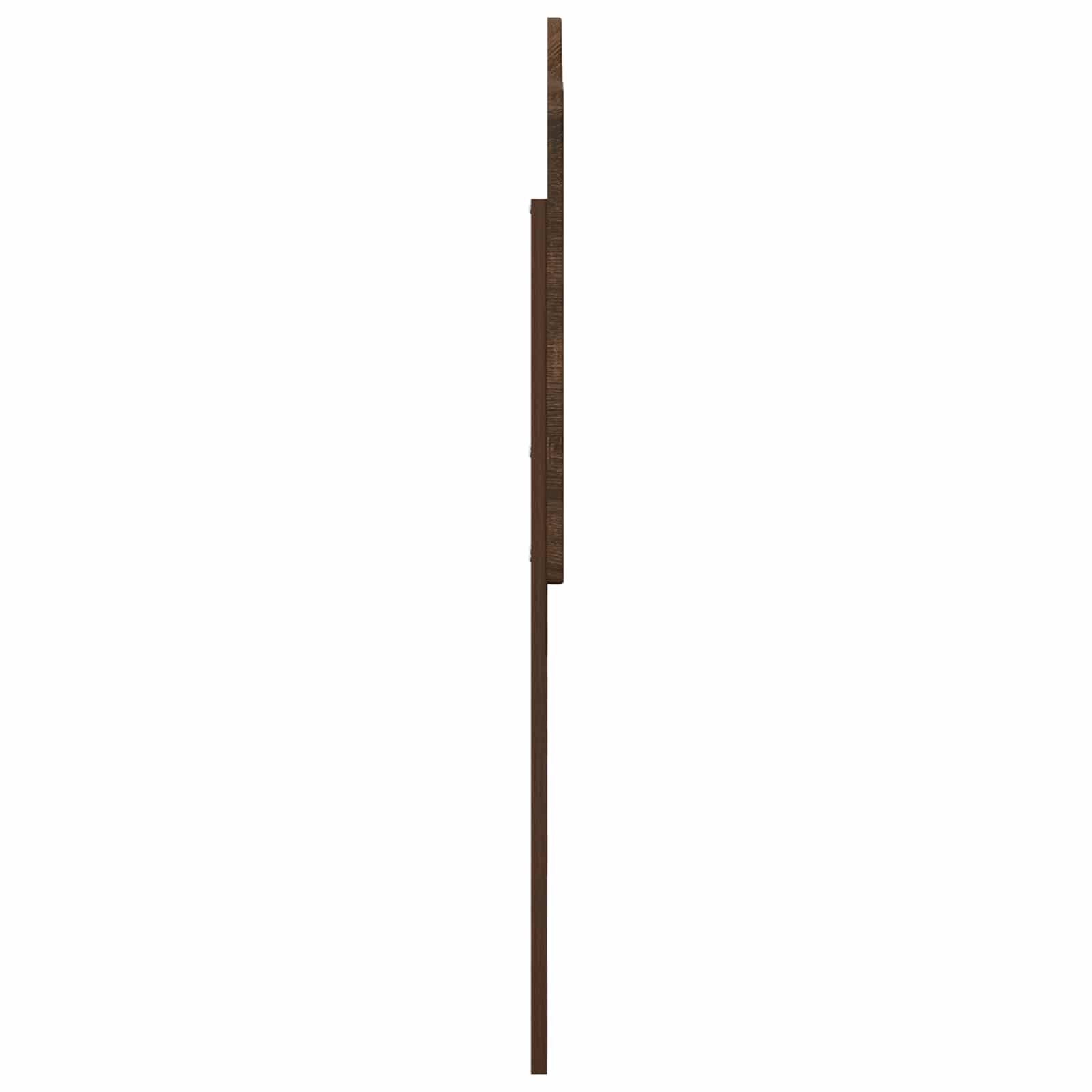vidaXL Headboard Brown Oak Engineered wood 5