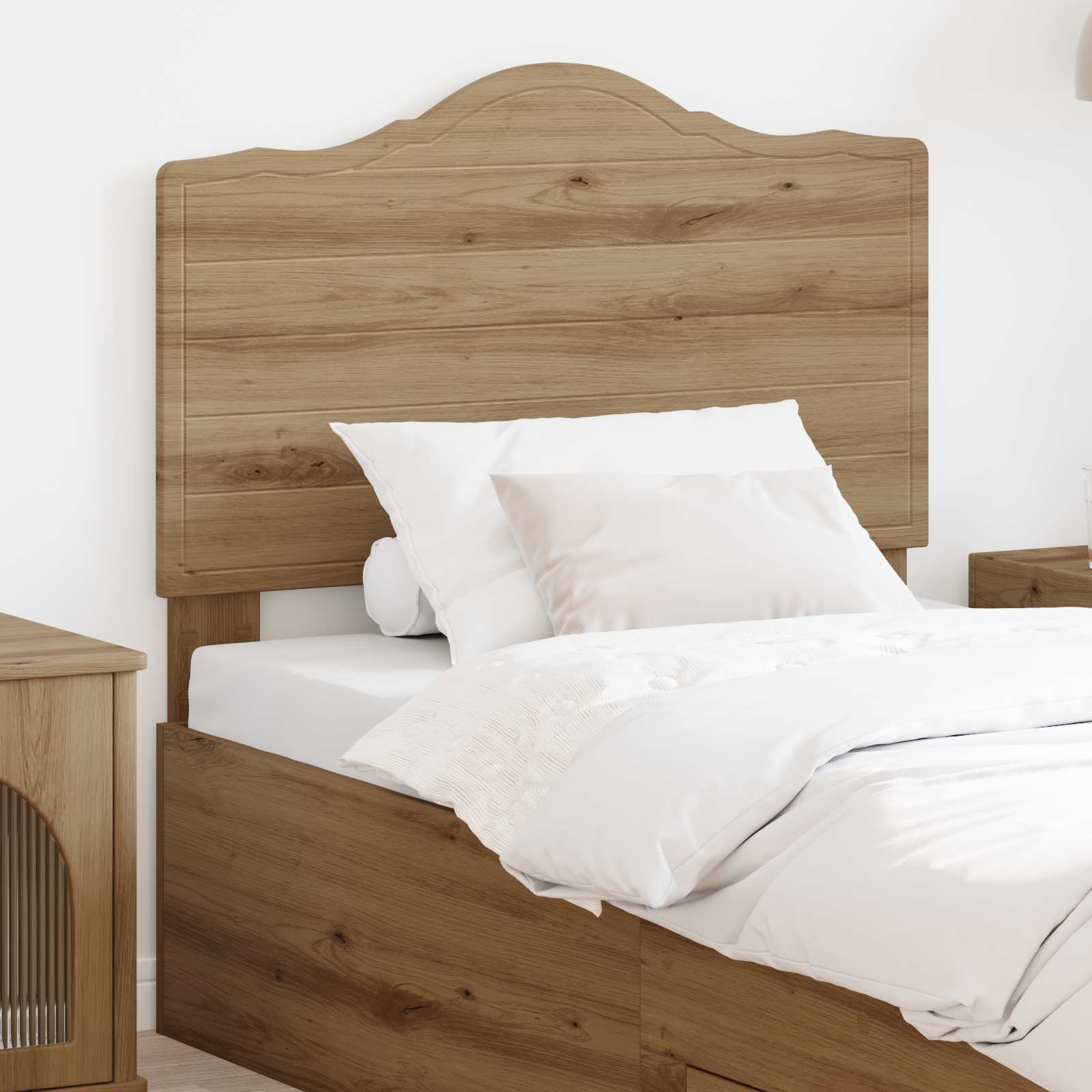 vidaXL Headboard Artisan Oak Engineered wood 1