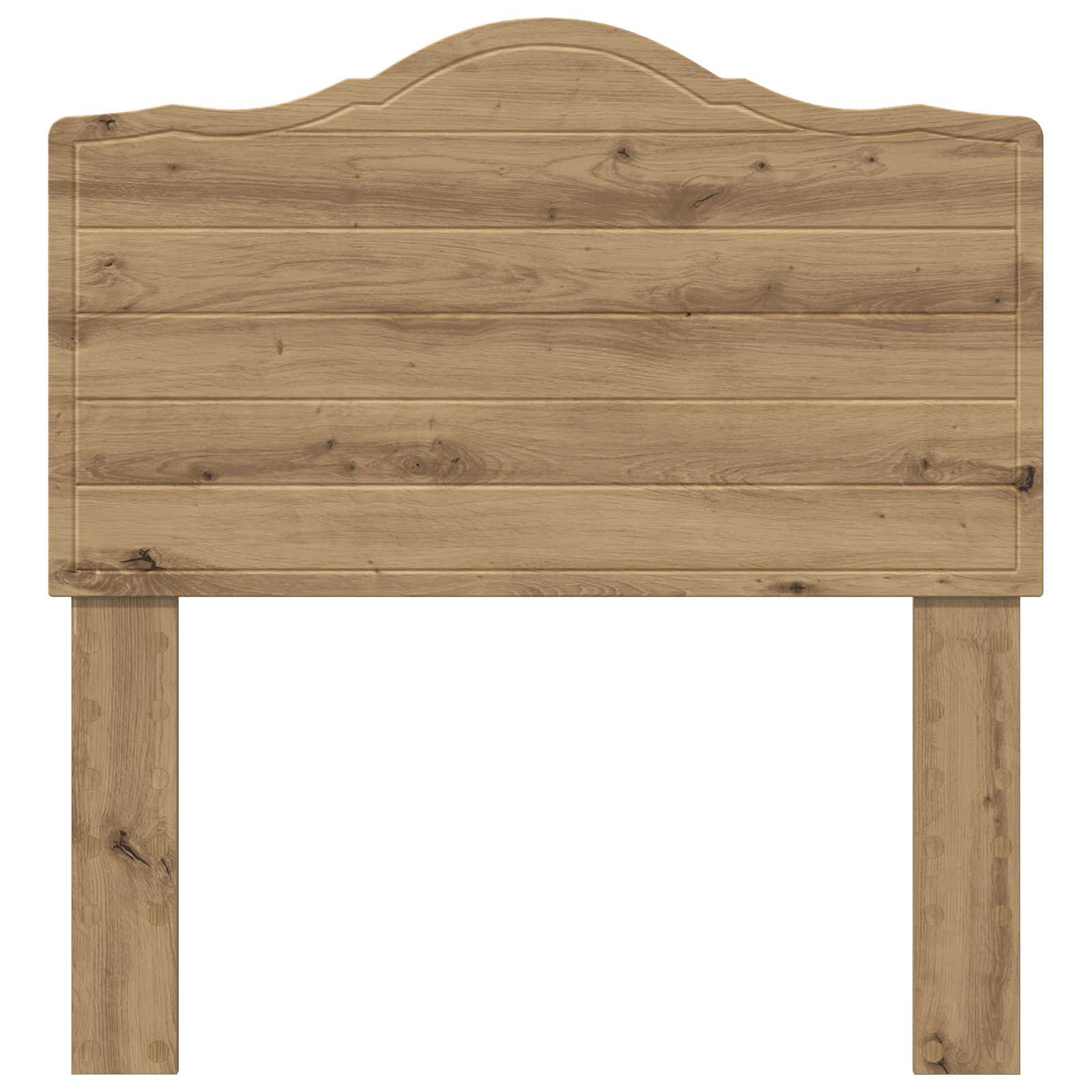 vidaXL Headboard Artisan Oak Engineered wood 4