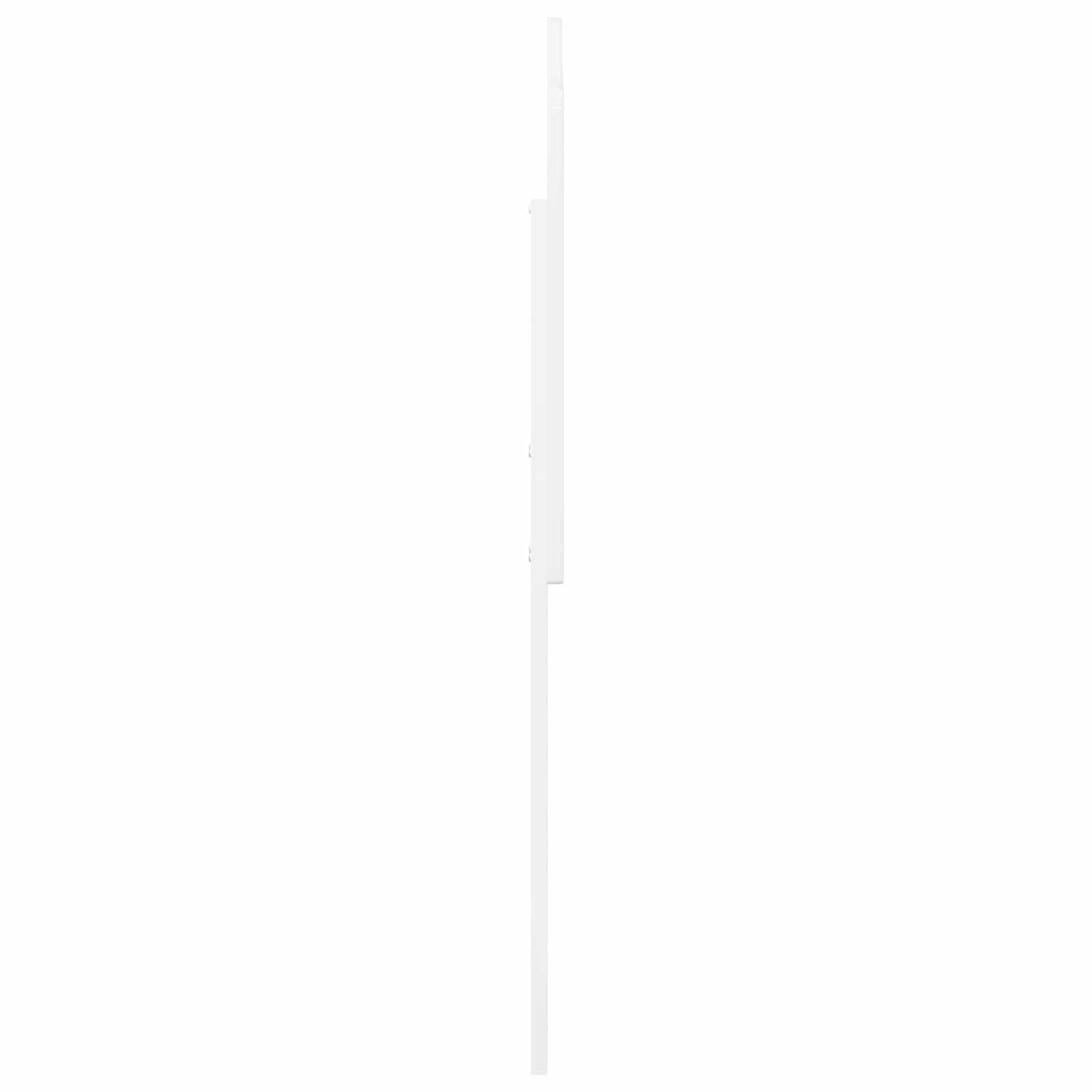vidaXL Headboard White Engineered wood 5