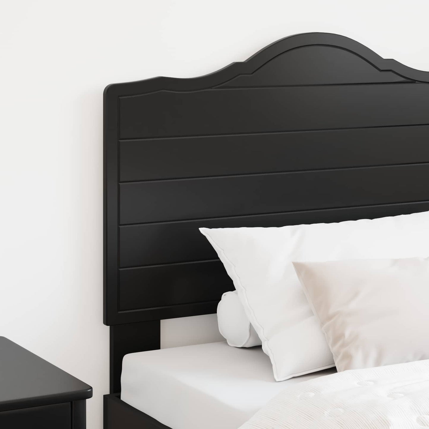 vidaXL Headboard Black Oak Engineered wood 3