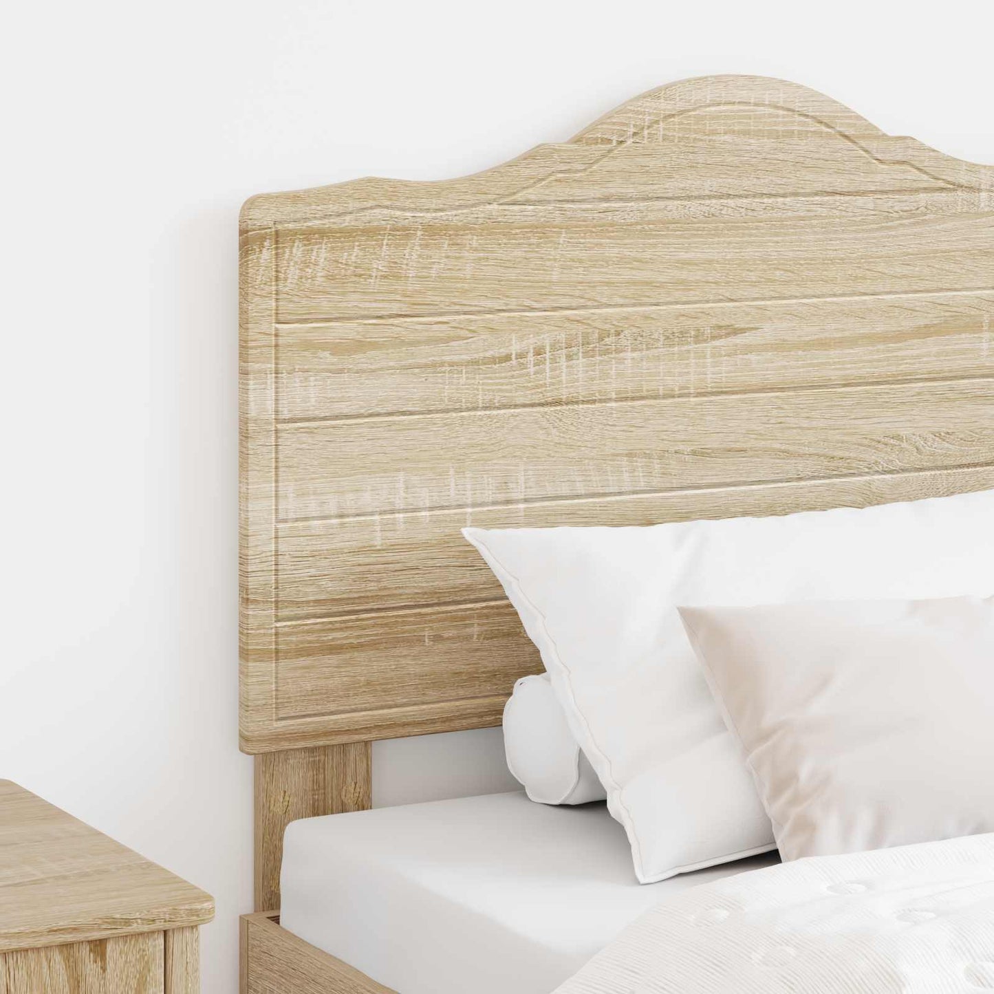 vidaXL Headboard Sonoma Oak Engineered wood 3