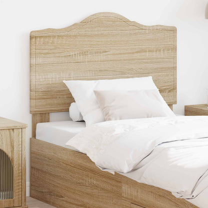 vidaXL Headboard Sonoma Oak Engineered wood 1