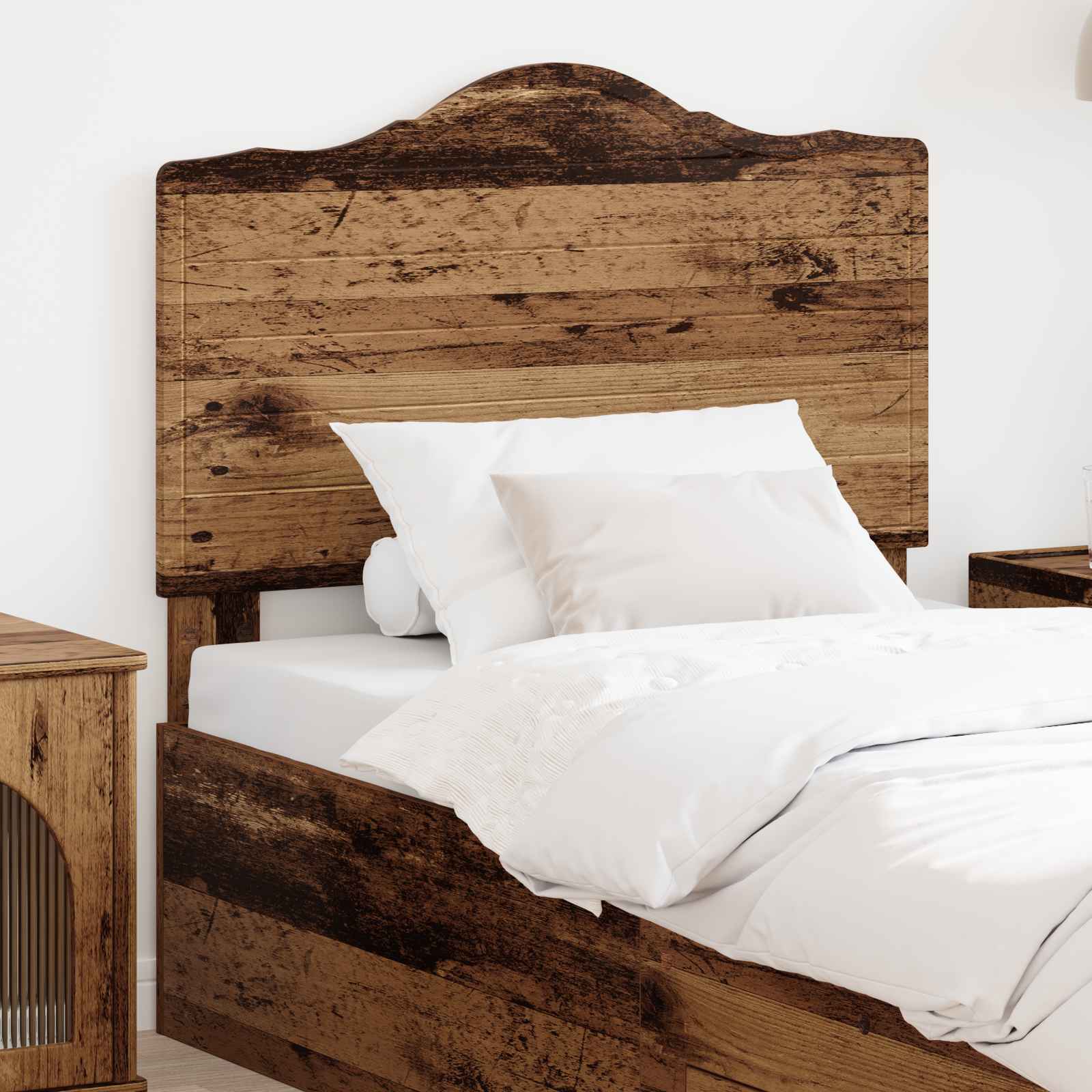 vidaXL Headboard Old Wood Engineered wood 1