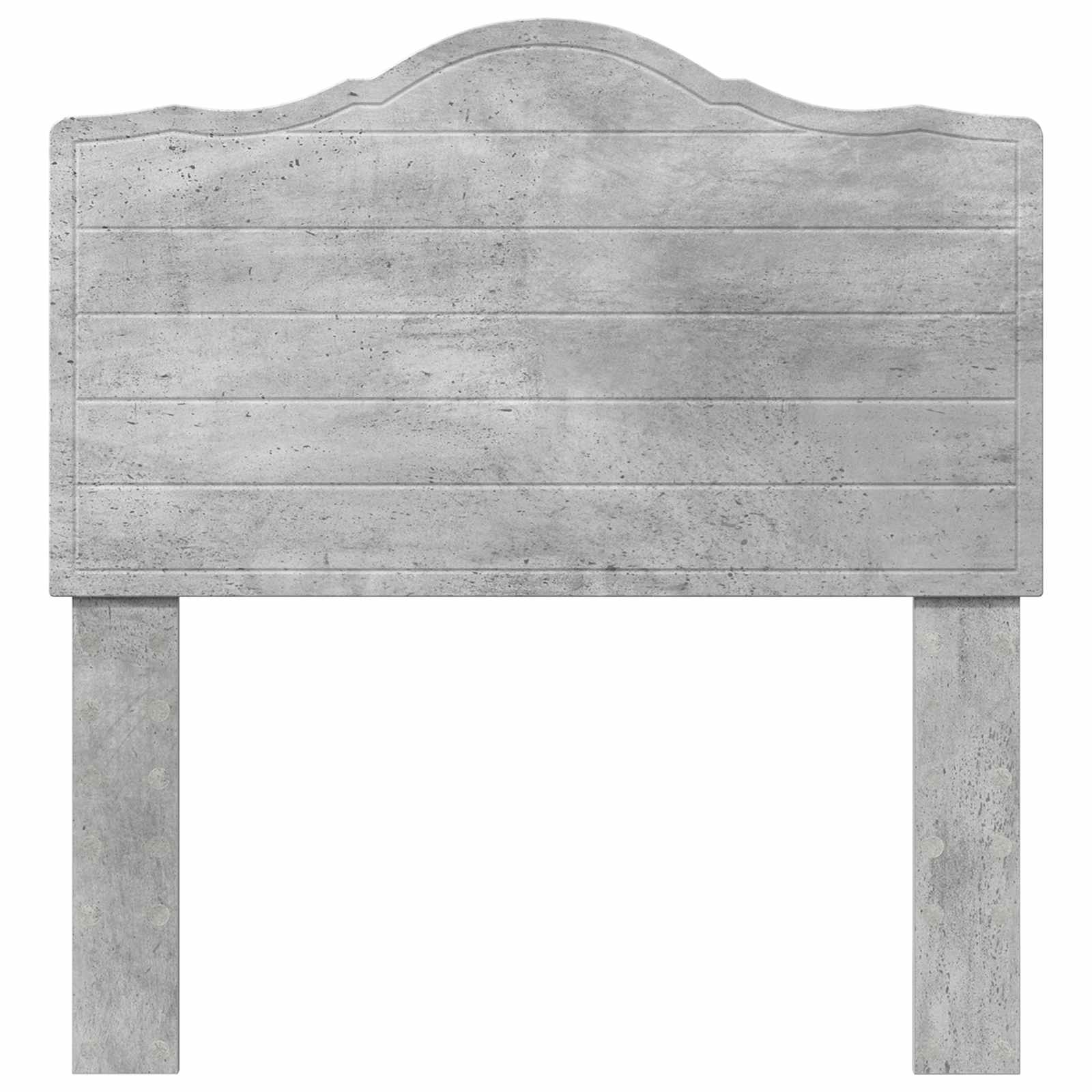 vidaXL Headboard Concrete Grey Engineered wood 4