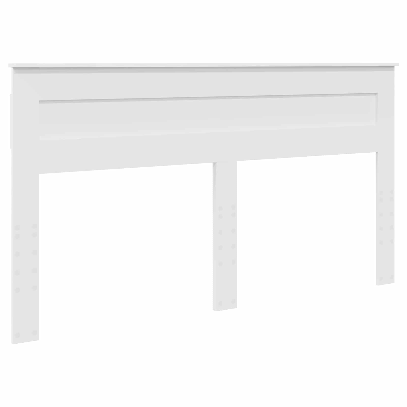 vidaXL Headboard White Engineered wood 2