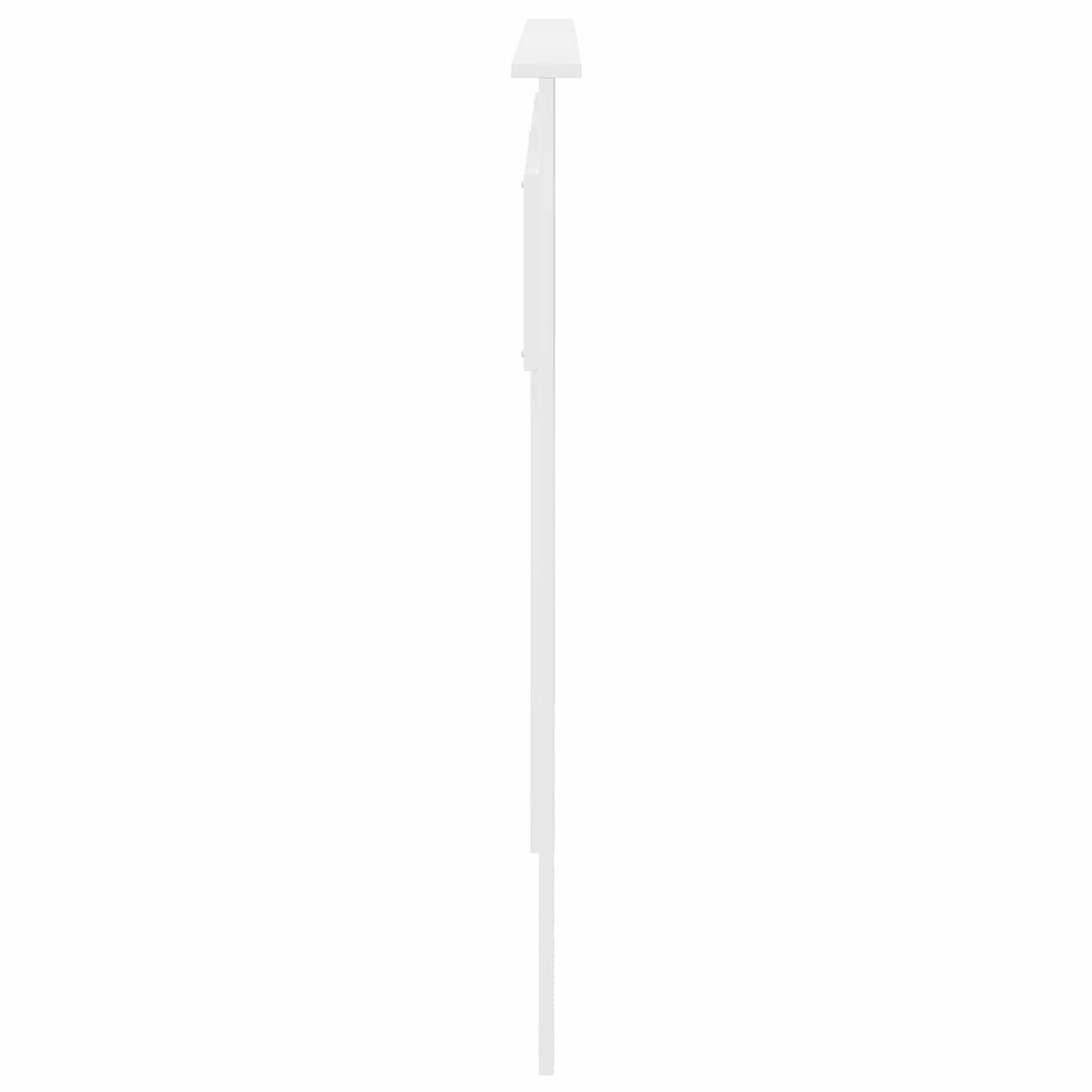 vidaXL Headboard White Engineered wood 5