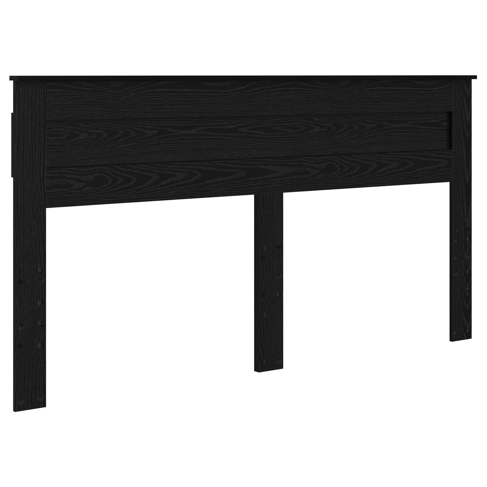 vidaXL Headboard Black Oak Engineered wood 2
