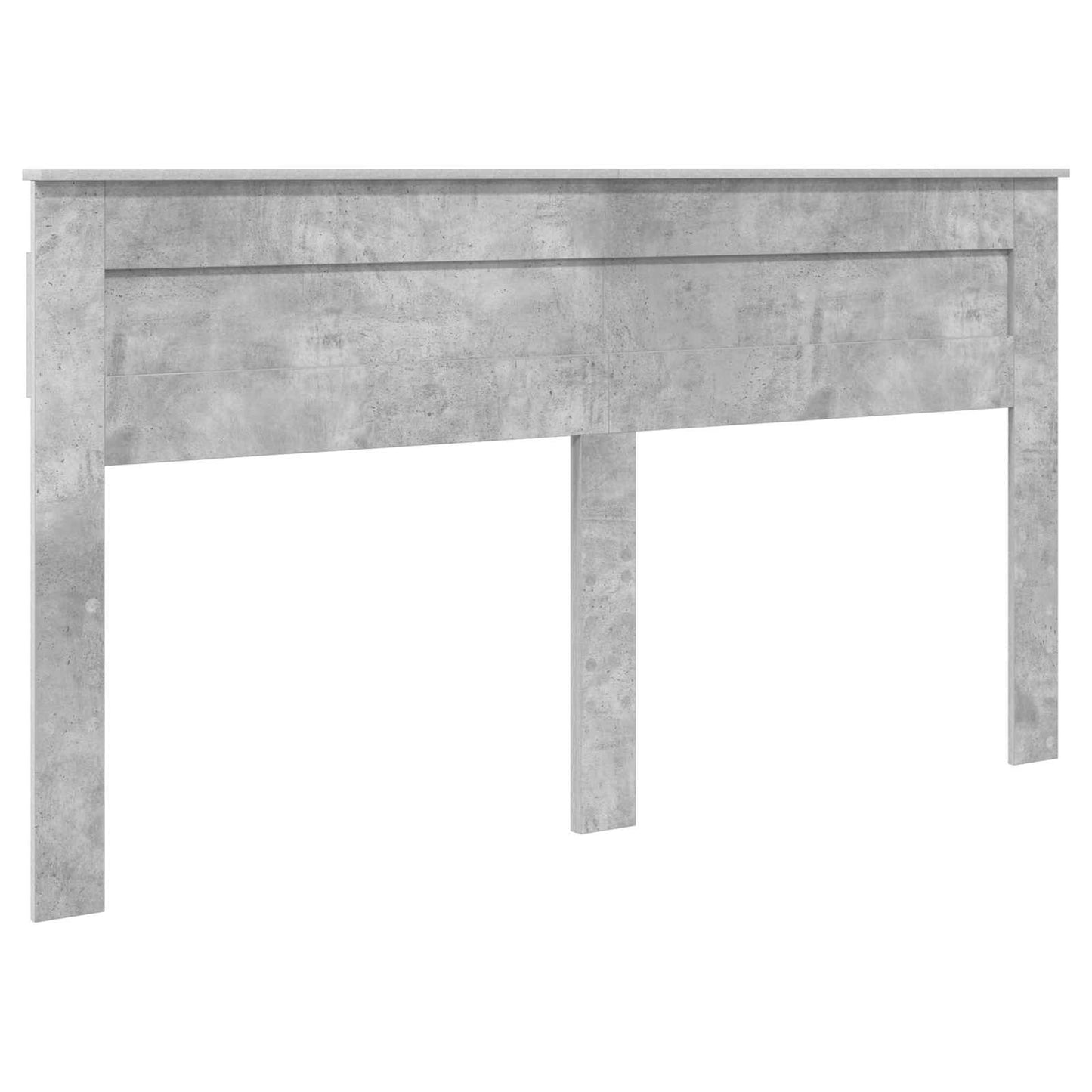 vidaXL Headboard Concrete Grey Engineered wood 2
