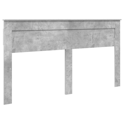vidaXL Headboard Concrete Grey Engineered wood 2
