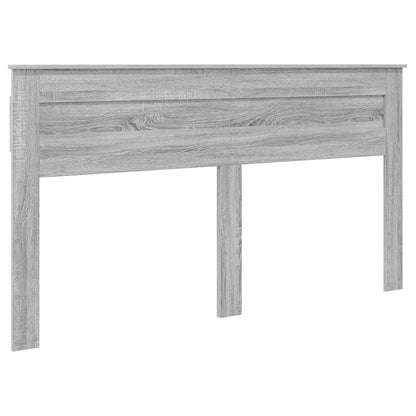 vidaXL Headboard Grey Sonoma Engineered wood 2