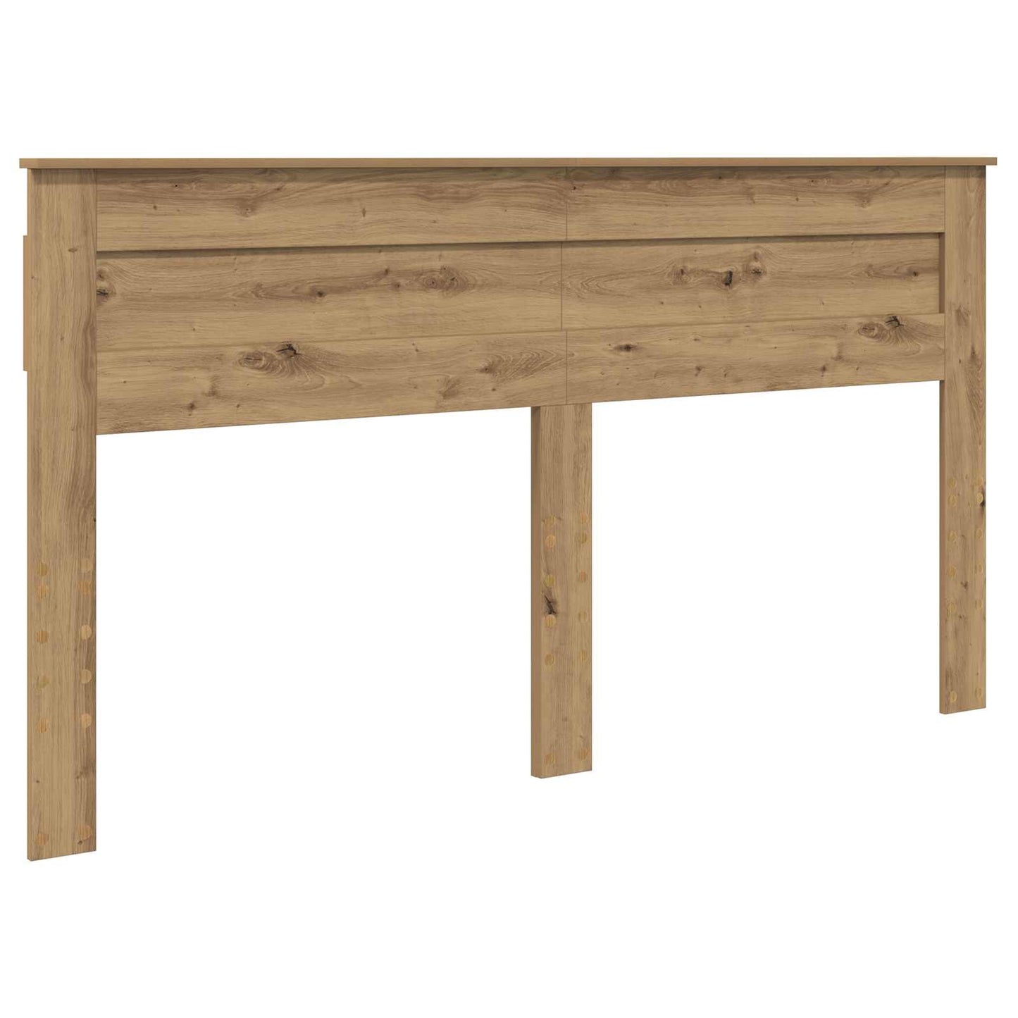 vidaXL Headboard Artisan Oak Engineered wood 2