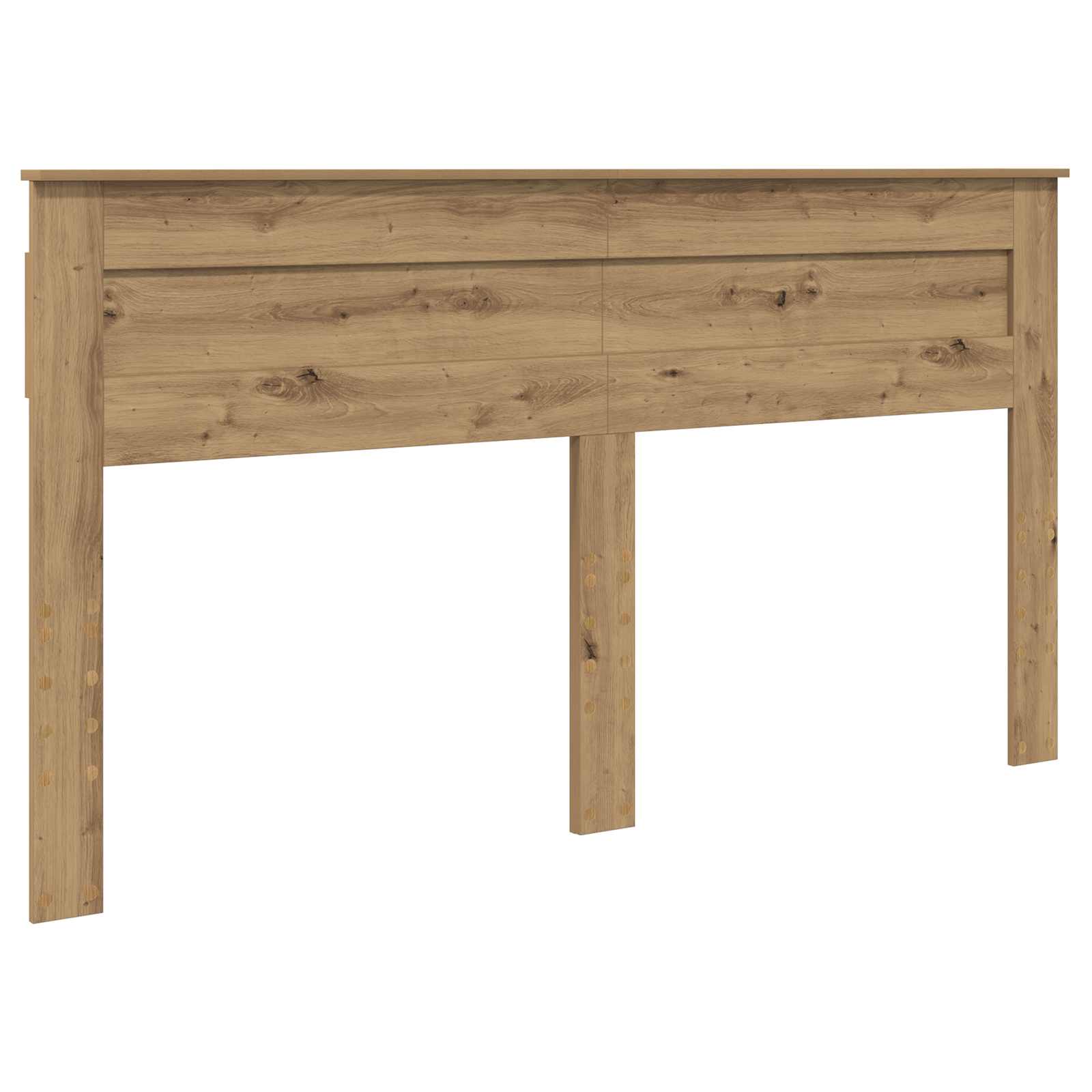 vidaXL Headboard Artisan Oak Engineered wood 2