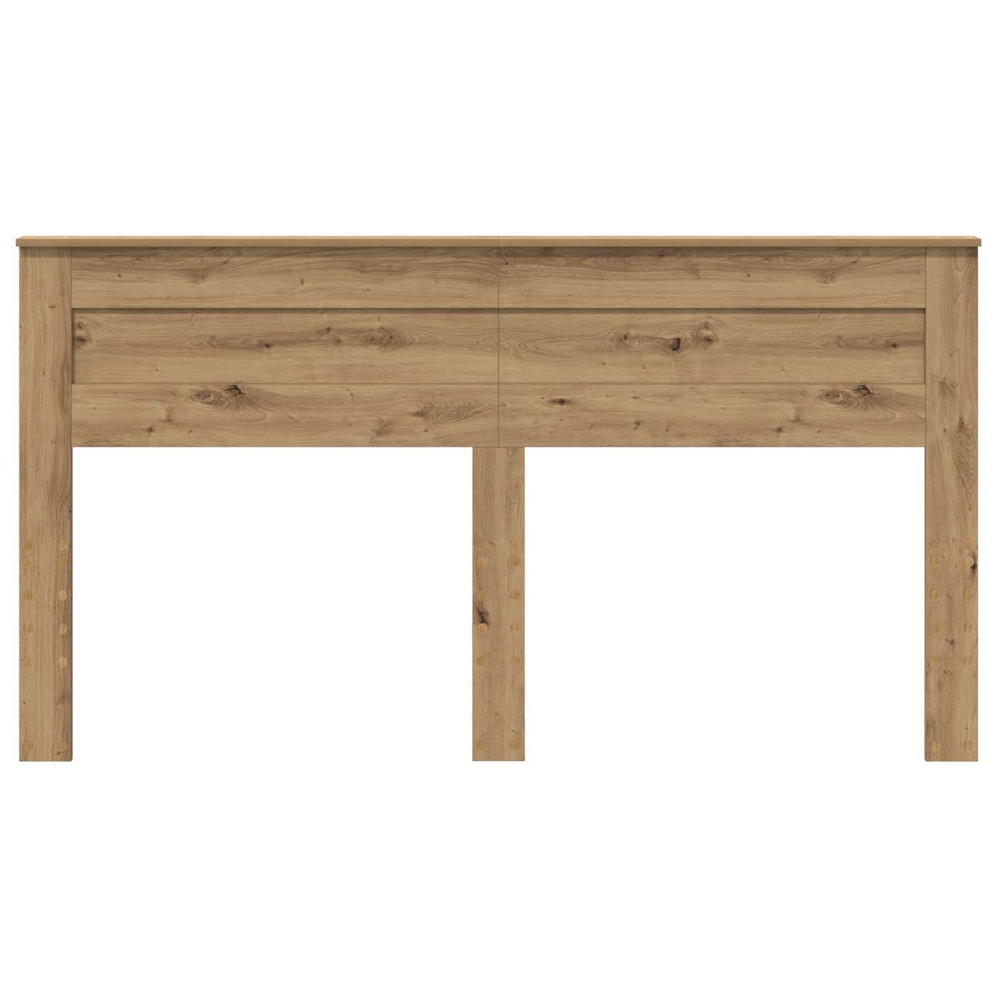 vidaXL Headboard Artisan Oak Engineered wood 4