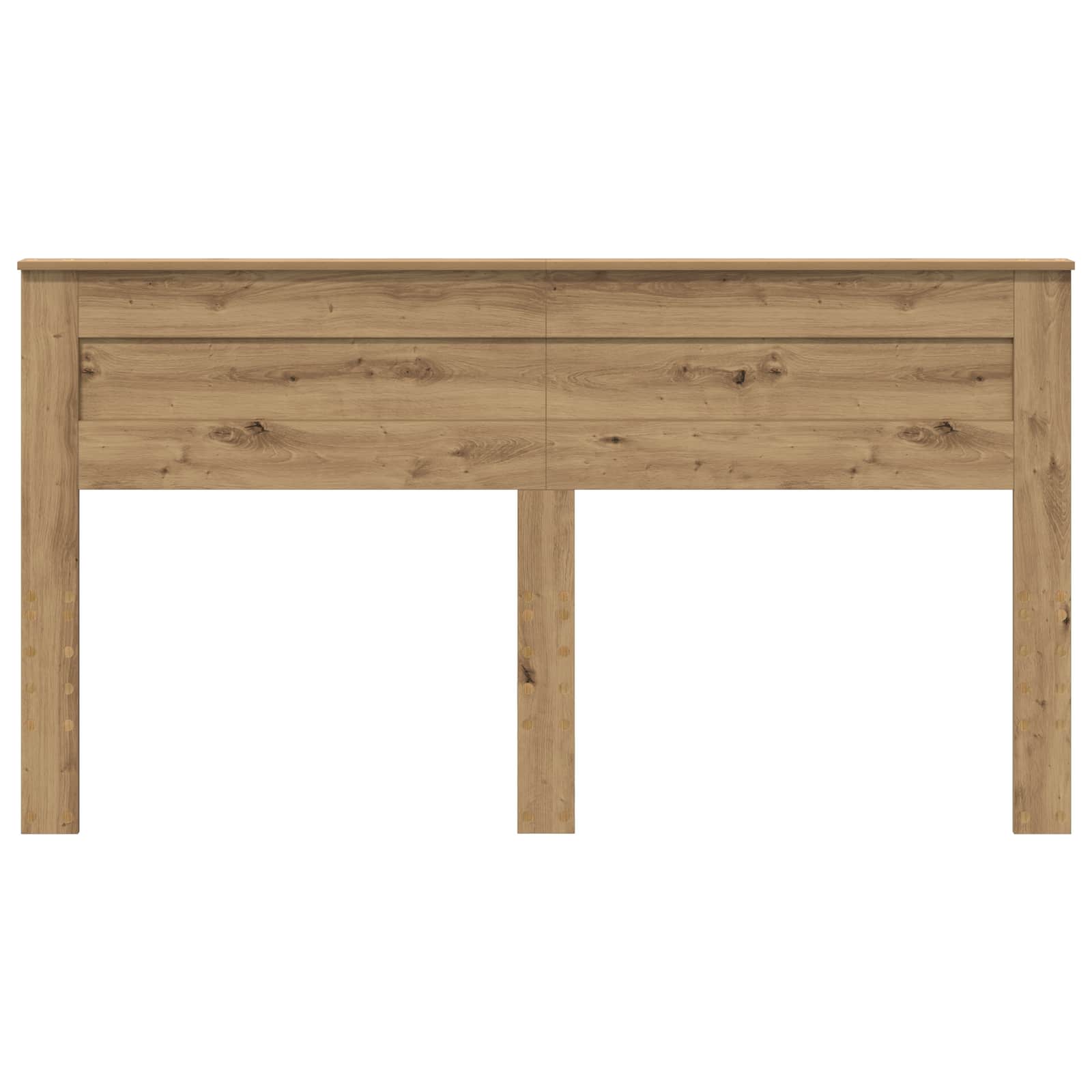 vidaXL Headboard Artisan Oak Engineered wood 4