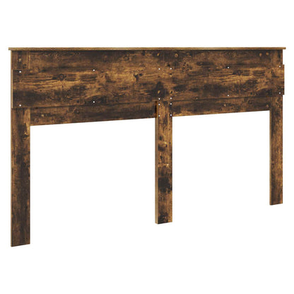 vidaXL Headboard Smoked Oak Engineered wood 6