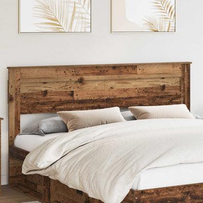 vidaXL Headboard Old Wood Engineered wood 1