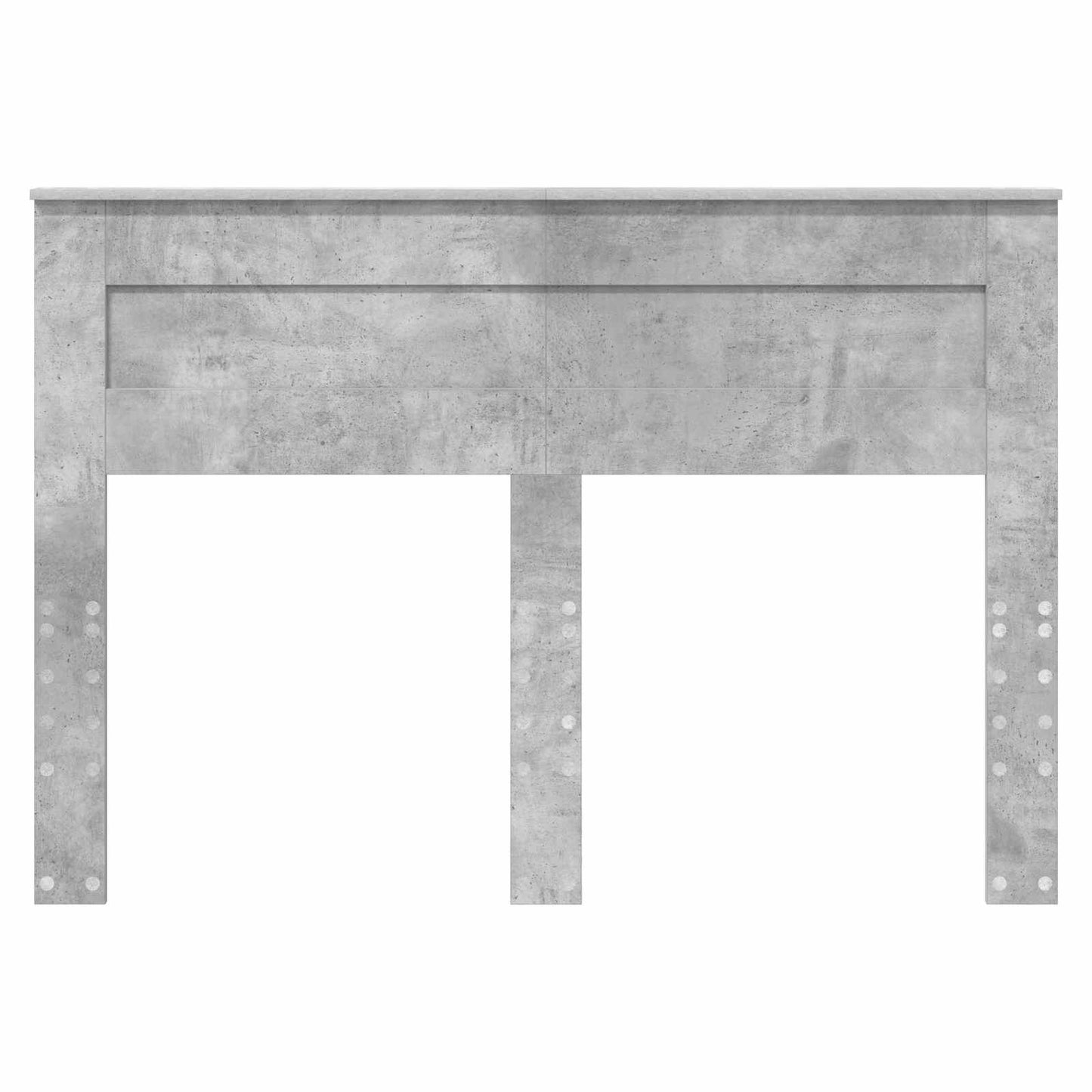 vidaXL Headboard Concrete Grey Engineered wood 4